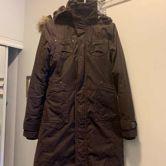 Brown Aritiza Winter Jacket - Picture 3 of 8